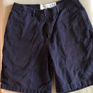 Lands’ End-The Legacy Chino, Navy Shorts, Size 32